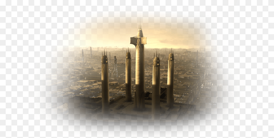 Jedi Knights Were The Protectors Of Peace And Justice Reflection, Architecture, Urban, Metropolis, High Rise Free Png Download