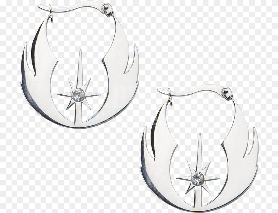 Jedi Order Crystal Necklace, Accessories, Earring, Jewelry, Emblem Free Transparent Png