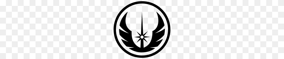 Jedi Order Icons Noun Project, Gray Free Png Download