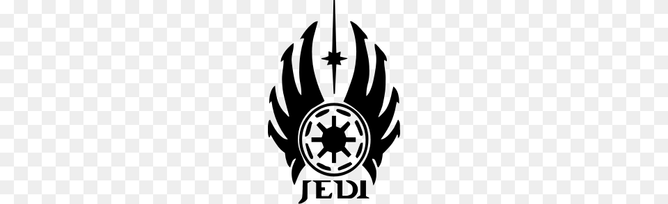 Jedi Order Logo Bunnylox, Gray Png Image