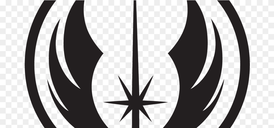 Jedi Order Symbol Clipart Jedi Order Symbol, Emblem, Weapon, Person Png Image