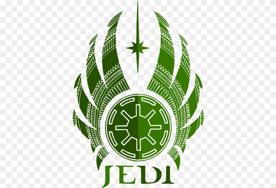 Jedi Symbol Star Wars Logo, Green, Recycling Symbol, Emblem, Person Free Transparent Png