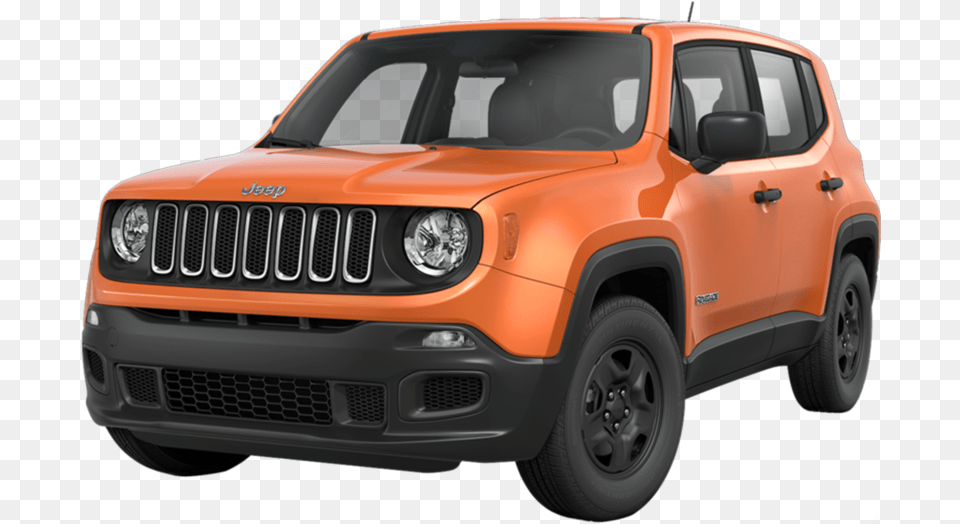 Jeep Background Transparent Renegade Jeep Renegade 2017 Orange, Car, Transportation, Vehicle, Suv Png