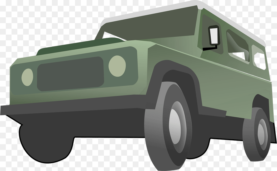 Jeep Clipart, Car, Transportation, Vehicle, Van Png Image