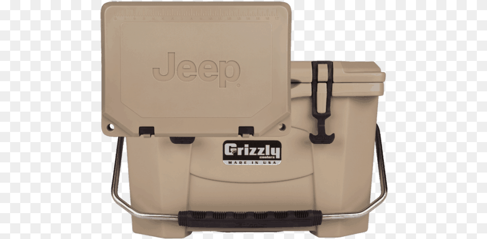 Jeep Edition Grizzly 20 Gray Grizzly Cooler, Appliance, Device, Electrical Device, Accessories Png Image
