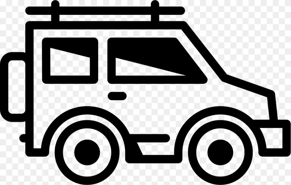 Jeep Facing Right Icon Download, Bulldozer, Machine, Furniture, Transportation Free Png