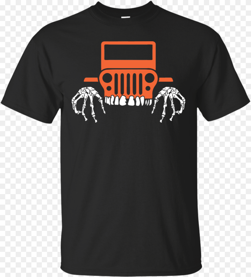 Jeep Halloween Skeleton Skull Scary Funny T Shirt Gucci T Shirt Panther, Clothing, T-shirt Free Png