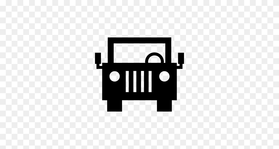 Jeep Jeep Jeep Transport Icon With And Vector Format, Gray Png Image