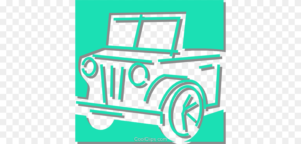 Jeep Royalty Vector Clip Art Illustration, Machine, Wheel, Bulldozer, Transportation Free Png Download