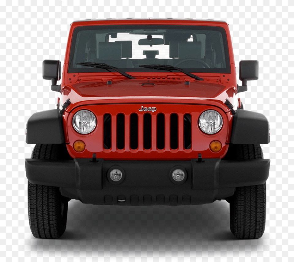 Jeep Wrangler Front View, Car, Transportation, Vehicle, Machine Free Png Download