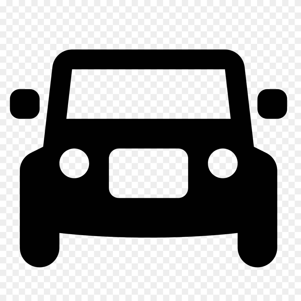 Jeep Wrangler Icon, Gray Png