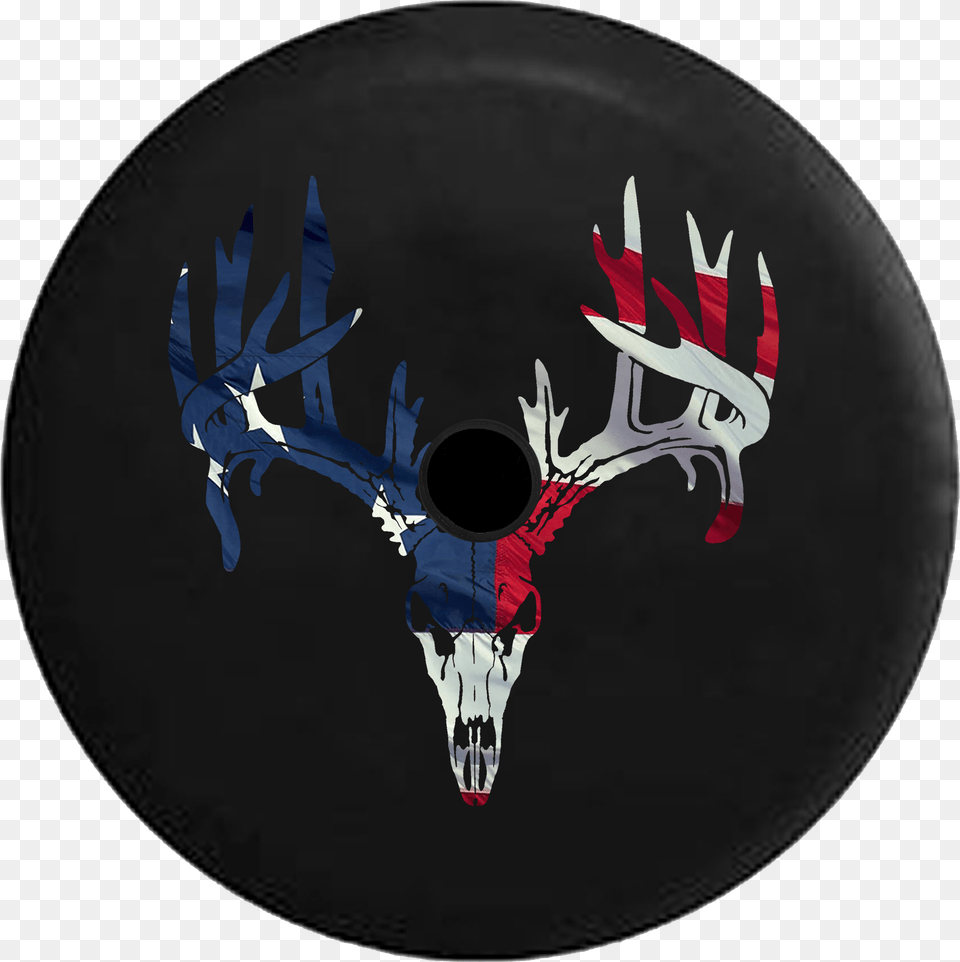 Jeep Wrangler Jl Backup Camera Day Deer Antlers Skull Emblem, Ball, Rugby, Rugby Ball, Sport Png Image