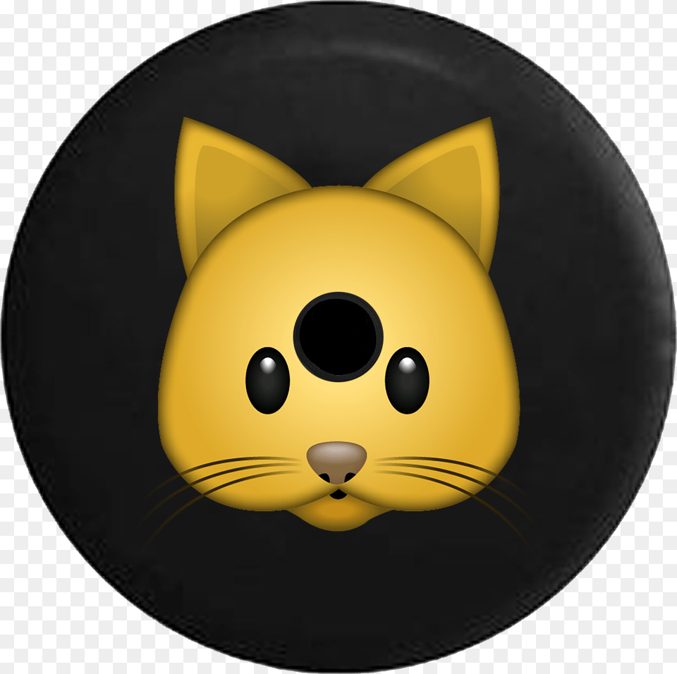 Jeep Wrangler Jl Backup Camera Day Kitty Cat Emoji, Disk, Animal, Mammal, Pet Png