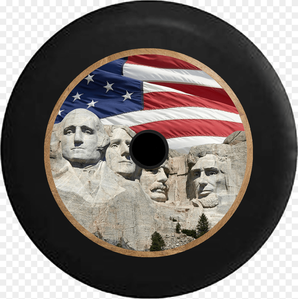 Jeep Wrangler Jl Backup Camera Us Flag Mount Rushmore Presidents Day, Face, Head, Person, Adult Png