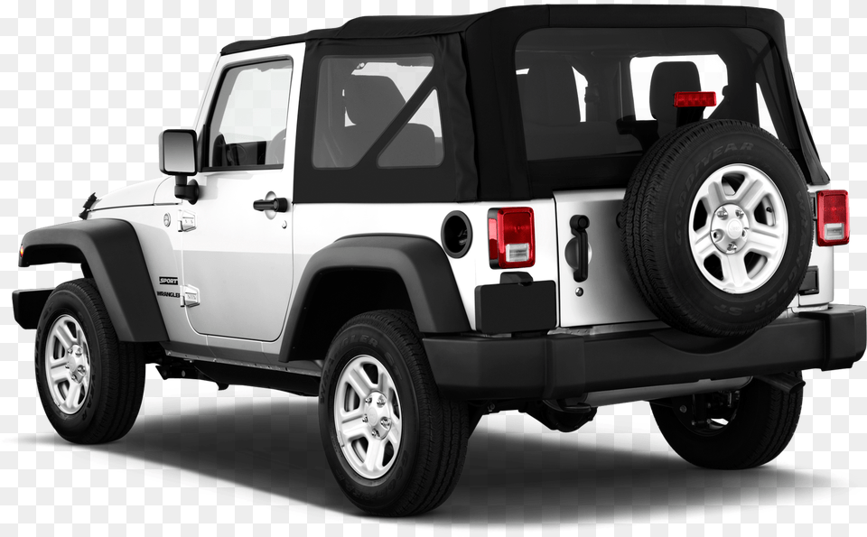 Jeep Wrangler Sport Rear 2015 Jeep Wrangler Sport, Wheel, Car, Vehicle, Machine Png