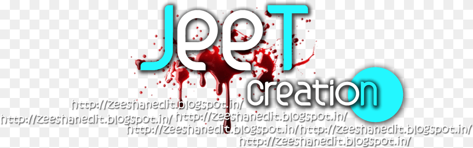 Jeet Creation Blood Spatter 3 Sticker, Advertisement, Poster, Logo Free Png Download