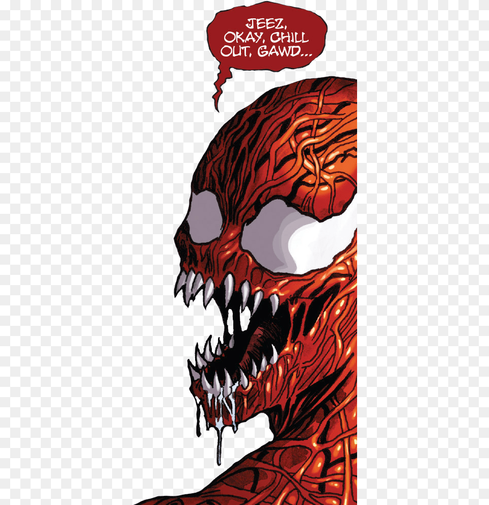 Jeez Okay Chill Out Eawd Spider Man Fictional Character Carnage Meme, Book, Publication, Comics, Electronics Free Transparent Png