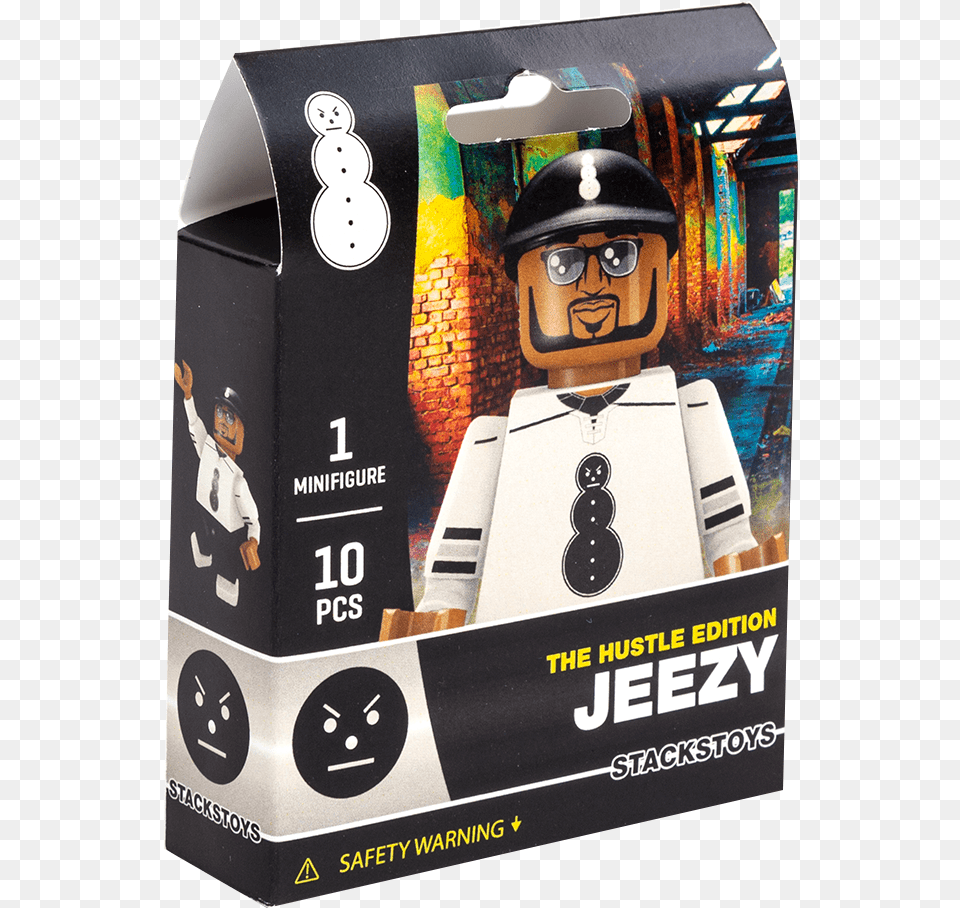 Jeezy The Hustle Edition Minifigure Lego, Person, Box, Man, Male Free Transparent Png