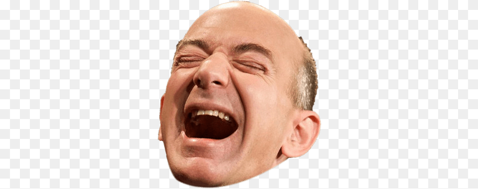 Jeff Bezos Laughing Jeff Bezos, Adult, Face, Head, Male Png