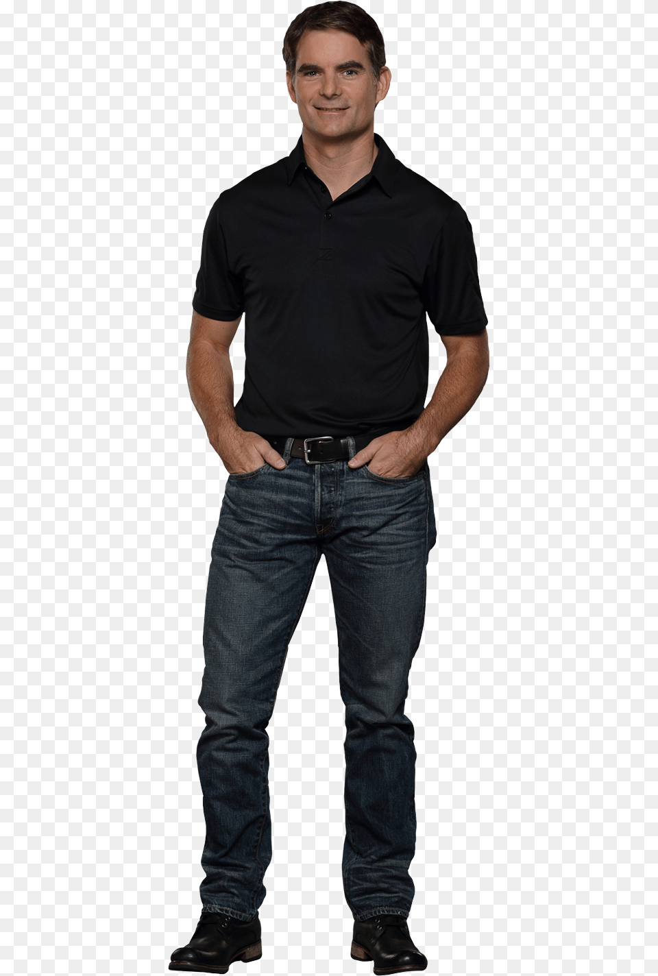 Jeff Gordon In Jeans, Clothing, Pants, Accessories, Buckle Free Transparent Png