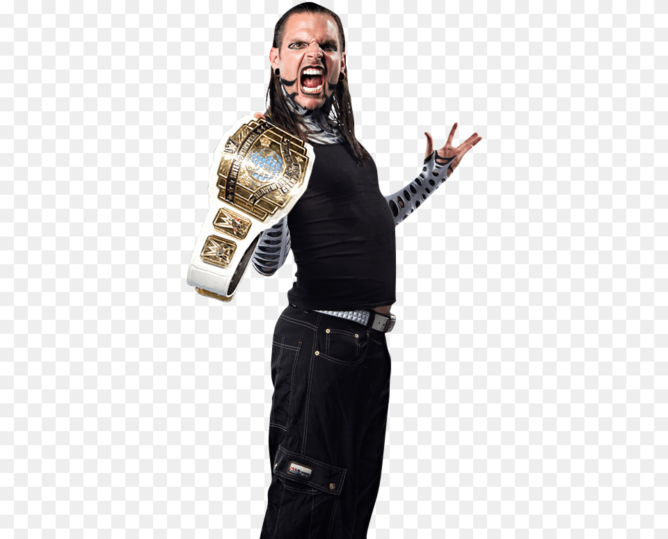 Jeff Hardy Pic Jeff Hardy Cuerpo Entero, Person, Hand, Finger, Body Part Free Png Download