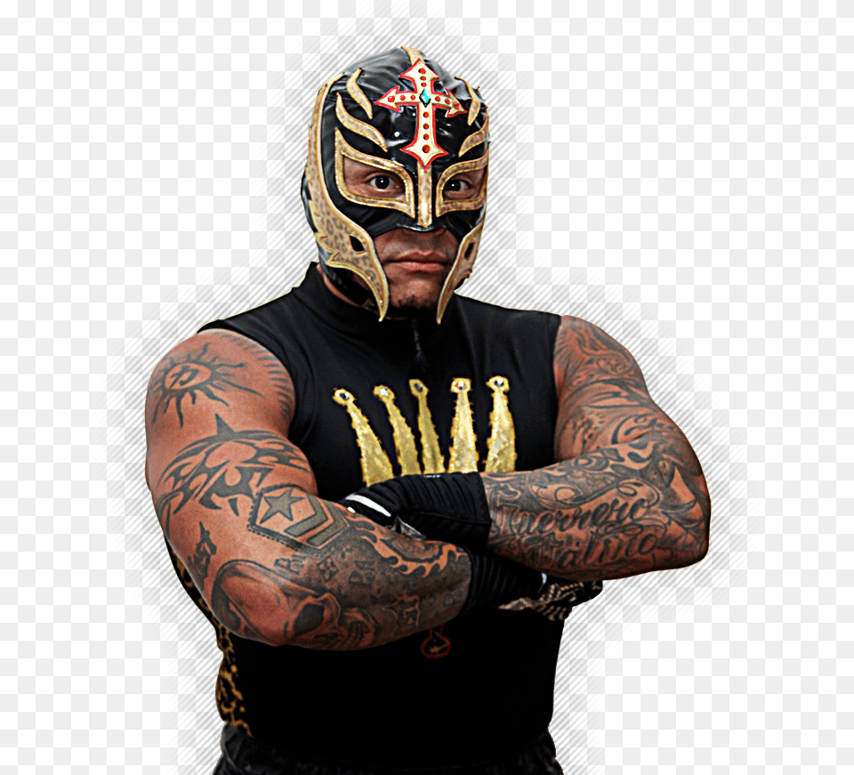 Jeff Hardy Vs Rey Mysterio, Person, Skin, Tattoo, Adult Free Png
