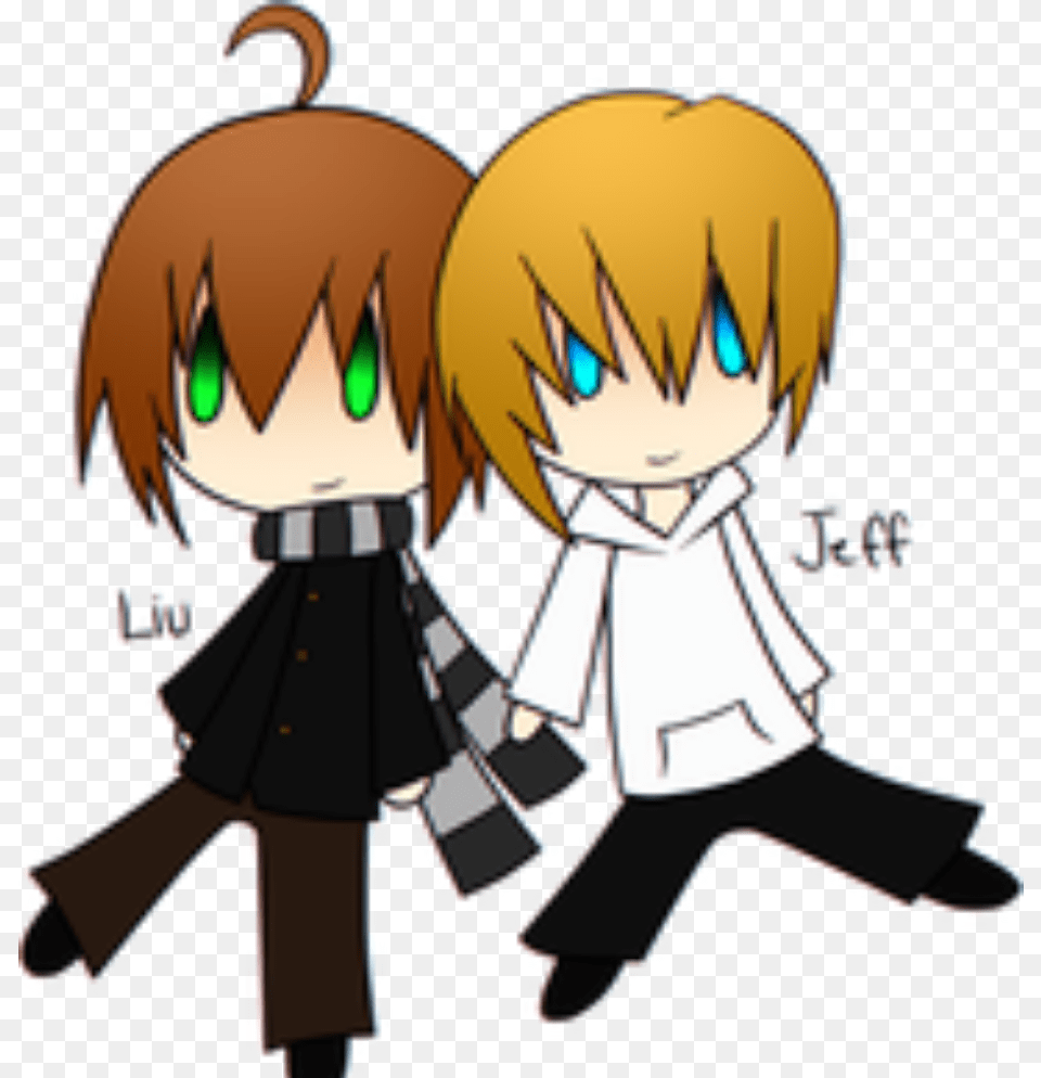 Jeff Liu And Jeff The Killer Creepypasta Jeffrey X Liu Woods, Book, Comics, Publication, Manga Png Image