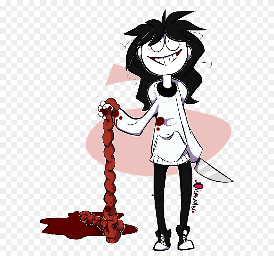 Jeff The Killer Fanart Laziest Thing Ever, Book, Comics, Publication, Adult Png Image