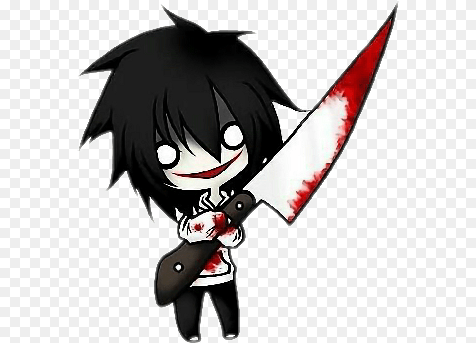 Jeff The Killer Jeff De Killer Anime, Book, Comics, Publication, Baby Png