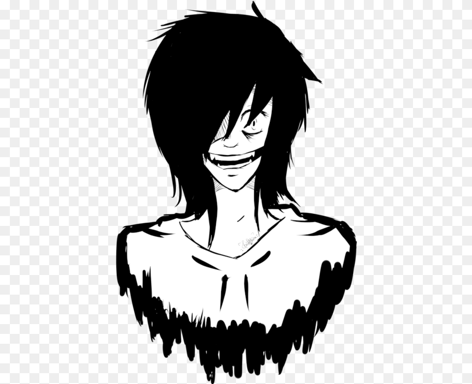 Jeff The Killer Portable Network Graphics, Adult, Stencil, Publication, Person Png