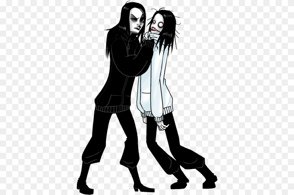 Jeff The Killer Vs Jane The Killer Art, Adult, Publication, Person, Female Free Transparent Png