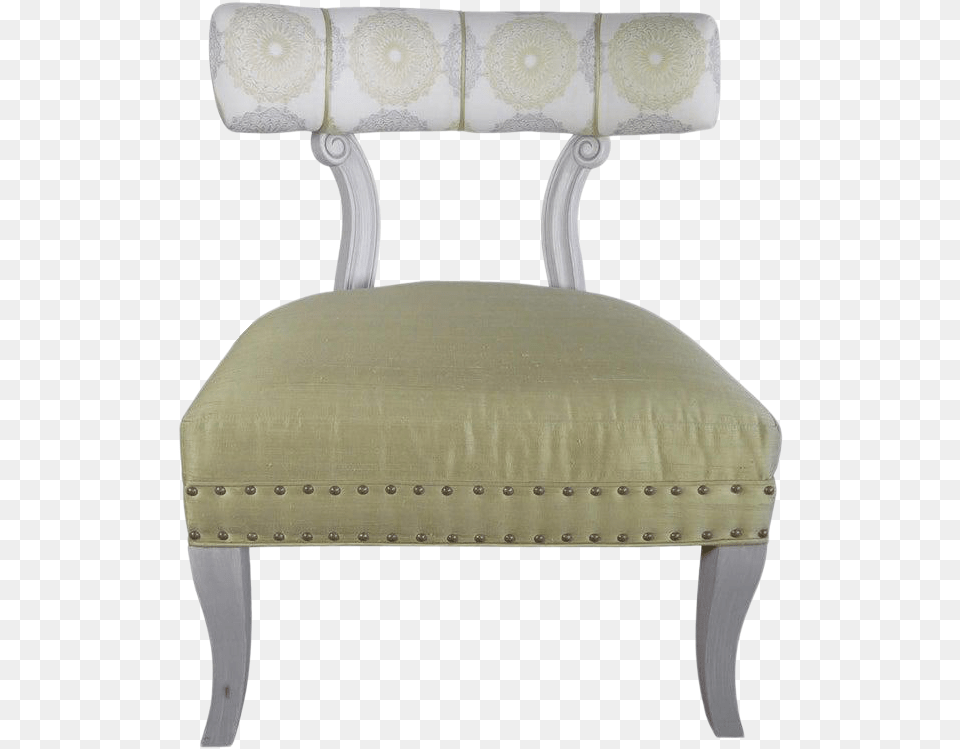 Jeff Zimmerman Collection French Deco Silk Nail Head Chair Chair, Furniture, Cushion, Home Decor Free Transparent Png