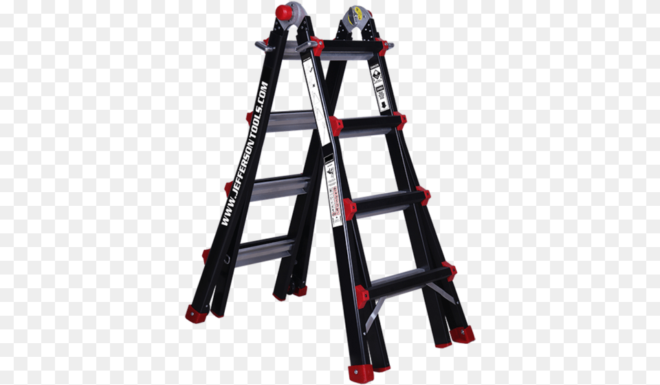 Jefferson As 4 Tread Multi Purpose Ladder Multifunctionele Ladder Png Image