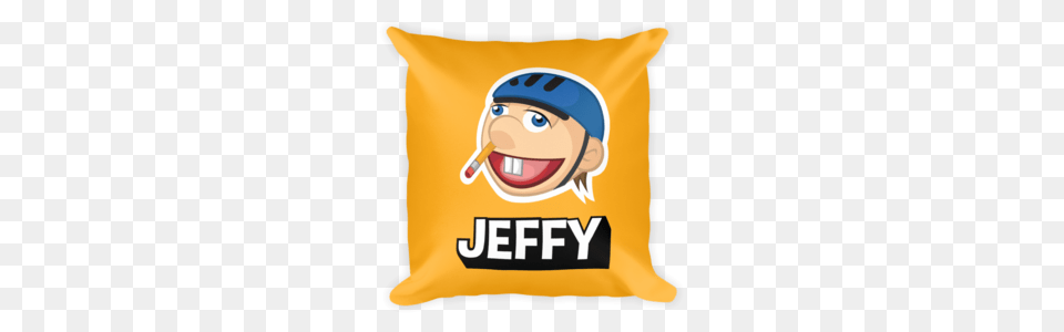 Jeffy Pillow, Cushion, Home Decor, Head, Face Png