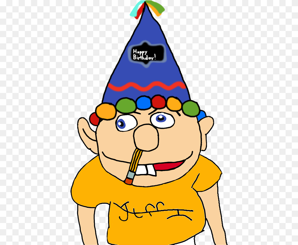 Jeffy S Appearance In The Supermariologan Episode Sml Jeffy Cone Hat, Clothing, Baby, Person, Face Png Image
