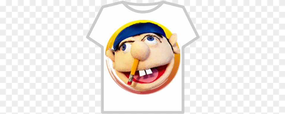Jeffys Face Roblox Block Explosion, Clothing, T-shirt, Head, Person Free Png