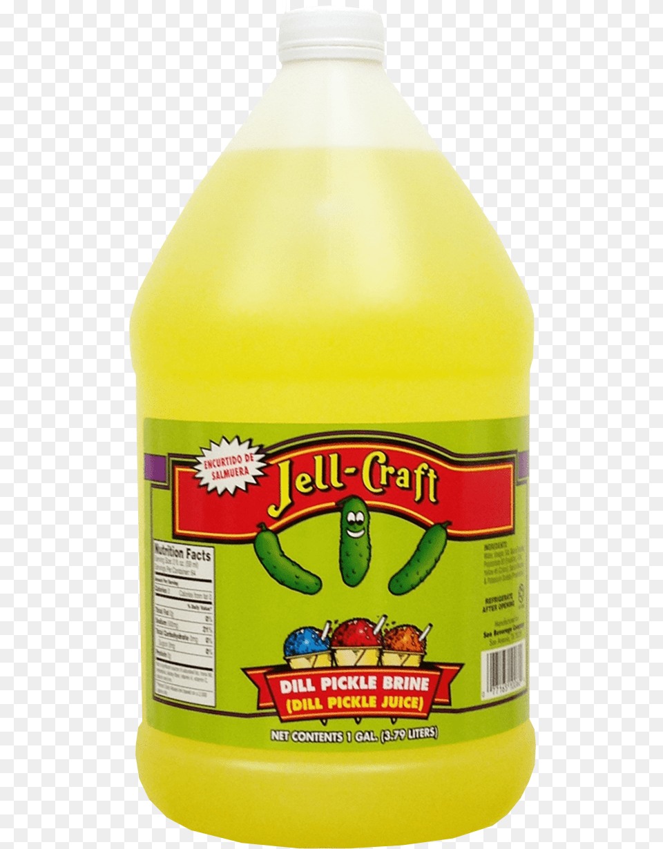 Jell Craft Pickle Brine Snow Cone Syrup Fresh Soyabean Oil, Alcohol, Beer, Beverage, Cooking Oil Free Png Download