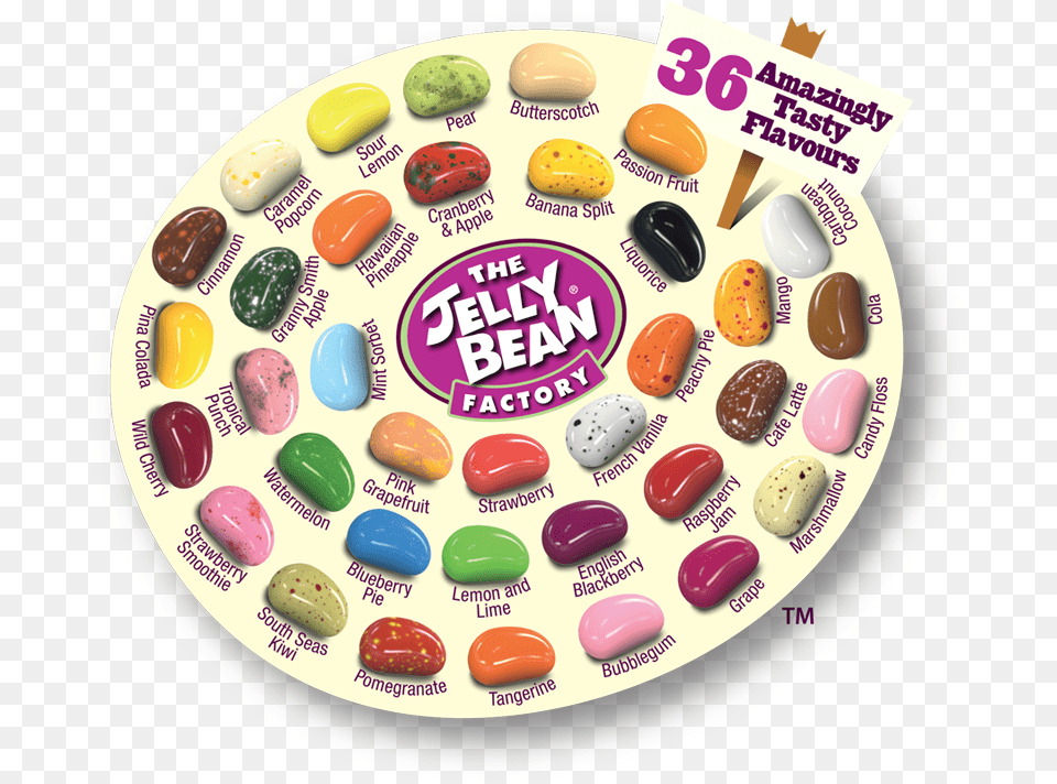 Jelly Bean Factory Flavors, Food, Sweets Png Image