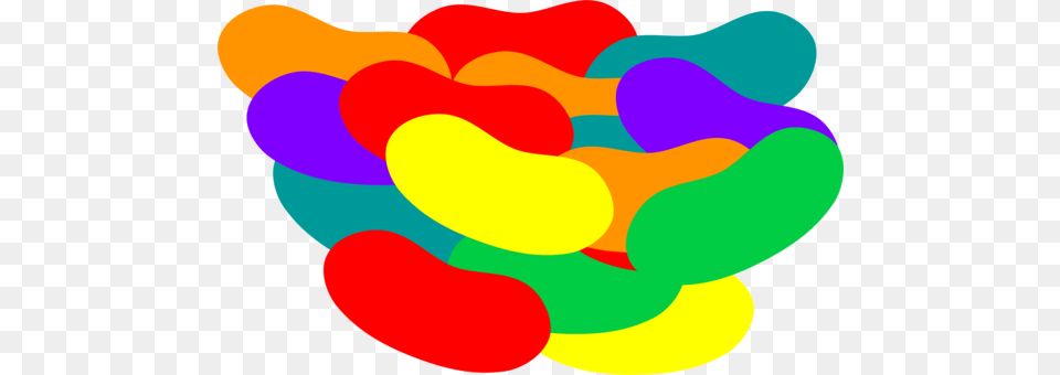 Jelly Bean Gelatin Dessert Gummi Candy Jelly Beans Clipart, Balloon Free Png