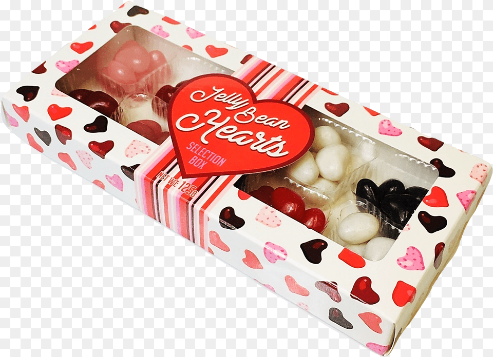 Jelly Bean Hearts Selection Box 1x125g Jelly Bean Hearts, Food, Sweets, Candy Free Png