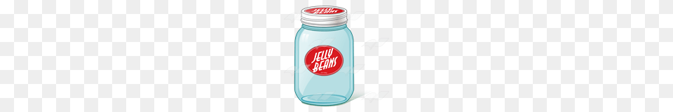 Jelly Bean Jar Clipart Collection, Bottle, Shaker Png Image