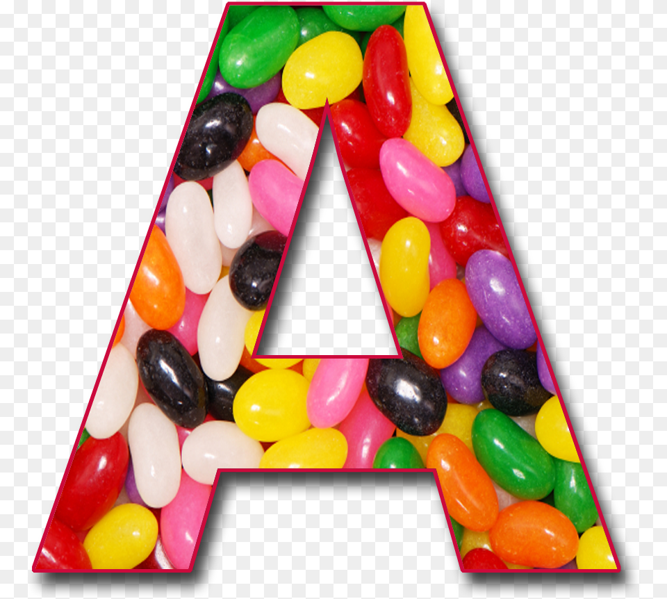 Jelly Bean Letters, Candy, Food, Sweets Free Png