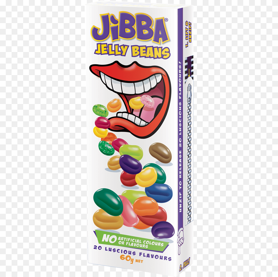 Jelly Beans 60g Jibba Jelly Beans, Food, Sweets, Candy Free Png