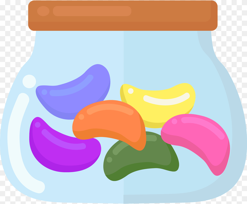 Jelly Beans Clipart, Jar, Food, Smoke Pipe Free Transparent Png