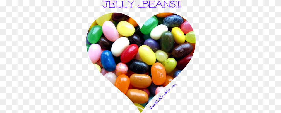 Jelly Beans Dearkidlovemom Jelly Beans Heart Full Transparent Jelly Bean Heart, Candy, Food, Sweets, Medication Free Png Download