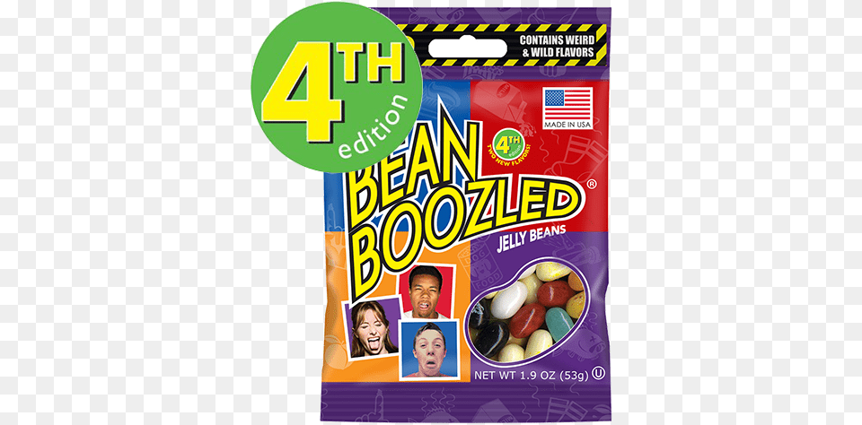 Jelly Belly Beanboozled Jelly Beans Bean Boozled In A Bag, Baby, Boy, Child, Person Png Image