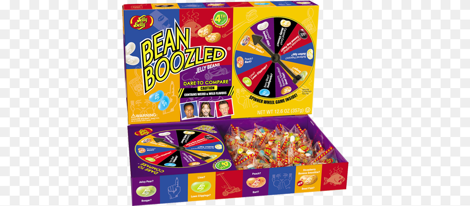 Jelly Belly Beanboozled Jelly Beans Spinner Gift Boxes Bean Boozled 3rd Edition, Food, Sweets, Candy, Person Free Png