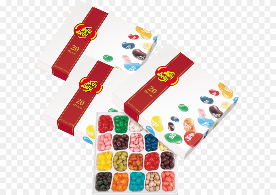 Jelly Belly Flavours Gift Box, Food, Sweets Png