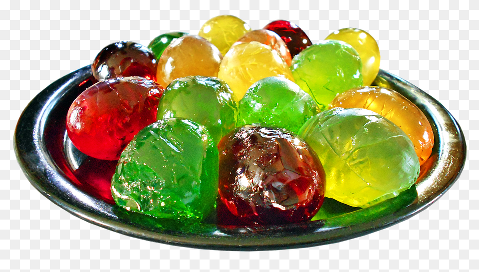 Jelly Candies, Food, Sweets, Plate, Candy Png Image