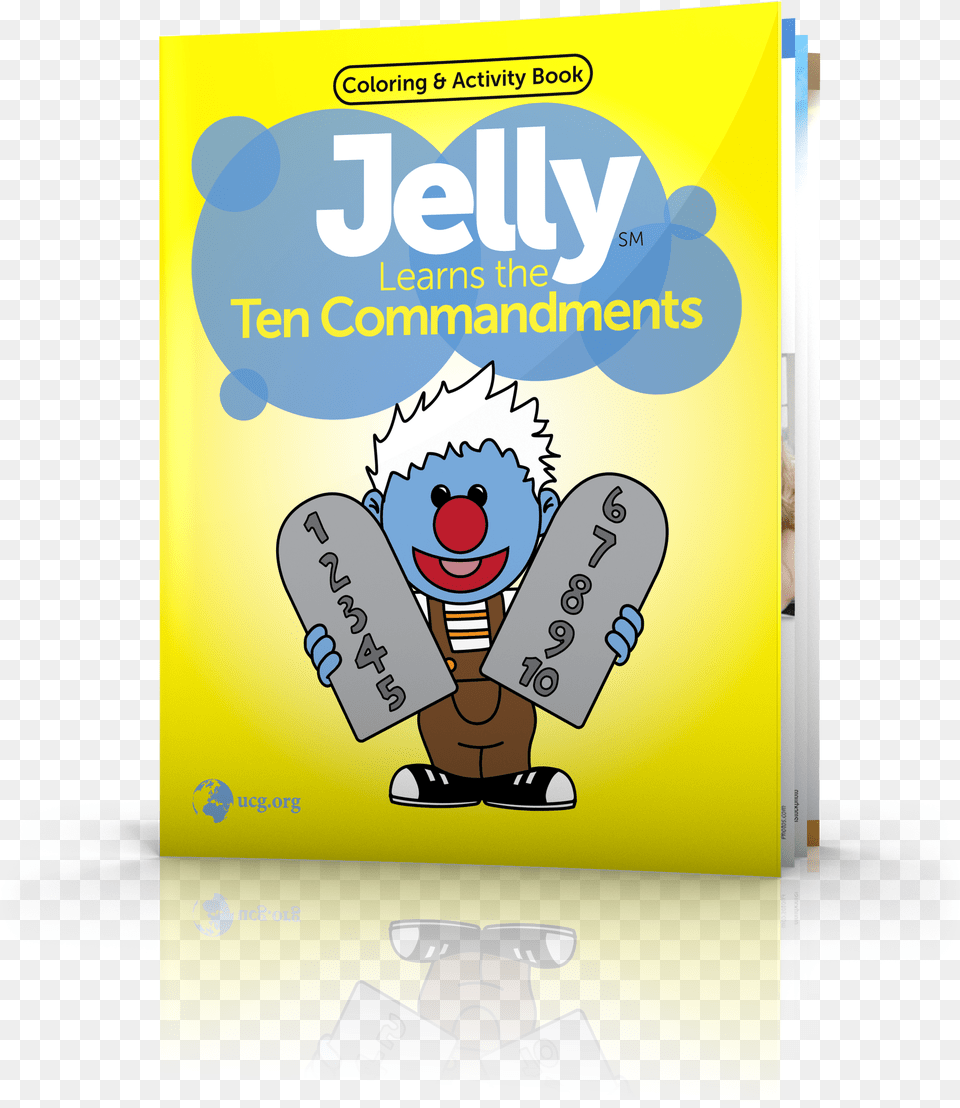 Jelly Learns The Ten Commandments Illustration, Advertisement, Poster, Baby, Person Png Image